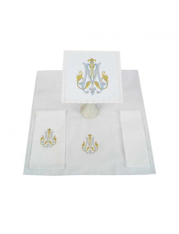 Set platna za kalež Marijanski uzorak - 100% pamuk (8)