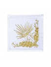 Chalice linen set IHS chalice - gold embroidery