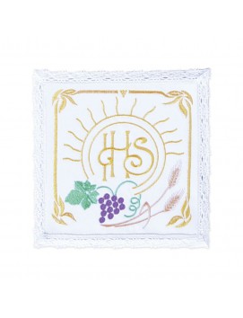 Chalice linen set - IHS colorful embroidery (14)