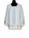 Surplice stretch with gold tape