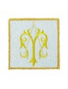 Embroidered Marian chalice pall (1K)