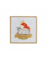 Embroidered Lamb of God chalice pall (5)