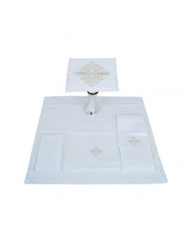 Chalice linen set Cross embroidery (11)