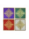 Embroidered chalice palls set of 4 pieces