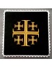 Pale noir Croix de Jérusalem