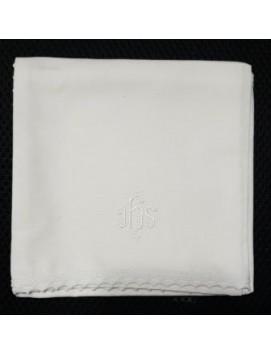 Corporal white IHS gothic pattern - 100% cotton