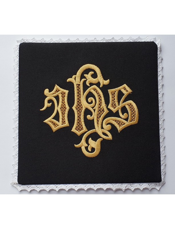 Palia del cáliz negra - IHS dorado