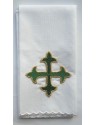 Purificator - grünes Kreuz - 100% Baumwolle.