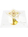 Set de lenjerie pentru potir IHS + Inimă - broderie