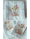 Chalice linen set for Easter - Lamb (05)