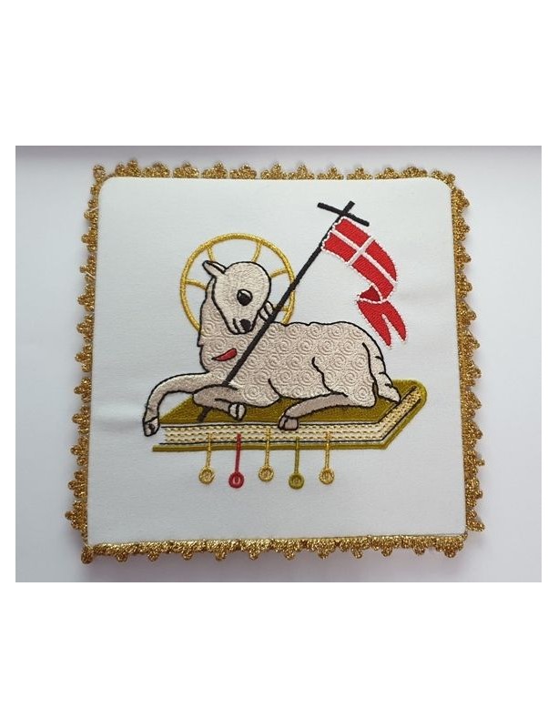 Chalice linen set - Sacrificial Lamb (6)