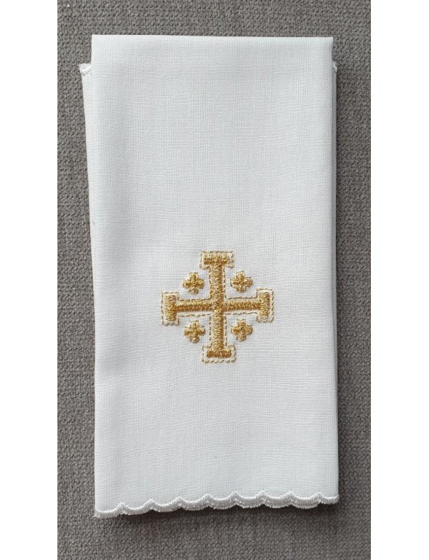 Purificador con Cruz de Jerusalén - 100% algodón