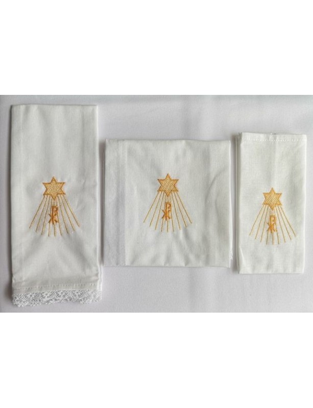 Ensemble de linge de calice Noël