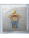 Chalice Pall embroidered Marian pattern M (6)