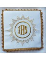 IHS ecru embroidered chalice pall (4)