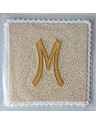 Embroidered chalice pall M Marian pattern (10)