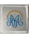 Embroidered chalice pall M Marian pattern (11)