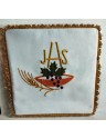 Chalice pall embroidered Eucharistic pattern (23)