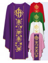 Chasuble avec ceinture brodée sur ordinateur