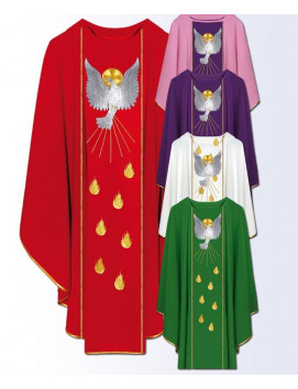 Chasuble with Holy Spirit
