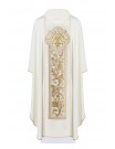 Embroidered chasuble Heart of Jesus - ecru (H16)