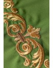IHS embroidered chasuble - green (H39)