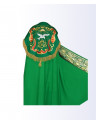 IHS green cope + stole
