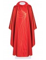 Chasuble with the symbol of the Holy Spirit - red (H65)