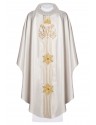 Marian chasuble shining with stones - ecru (H71)