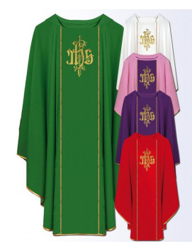 Chasuble embroidery on front