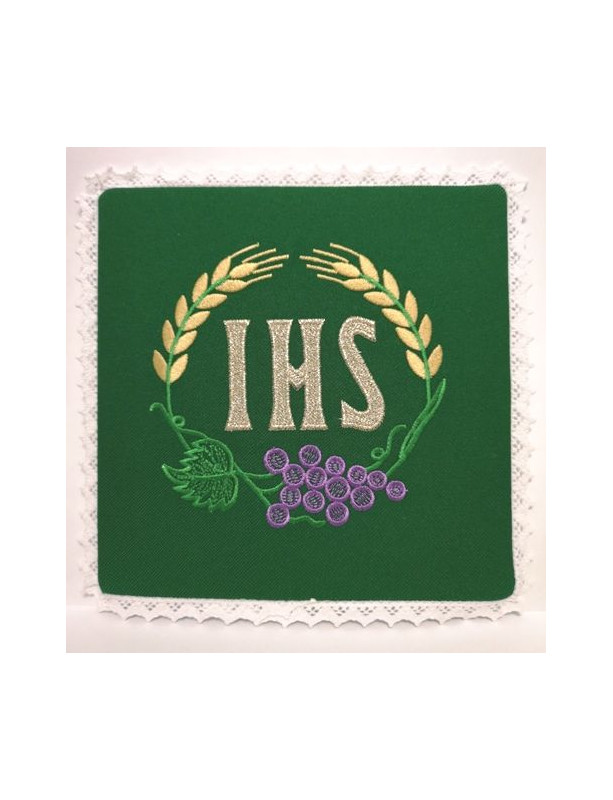 Calice vert, modèle IHS