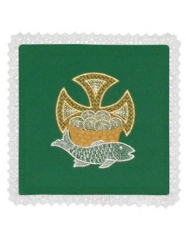 Calice vert pâle Motif poisson