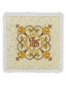 Calice écru motif IHS