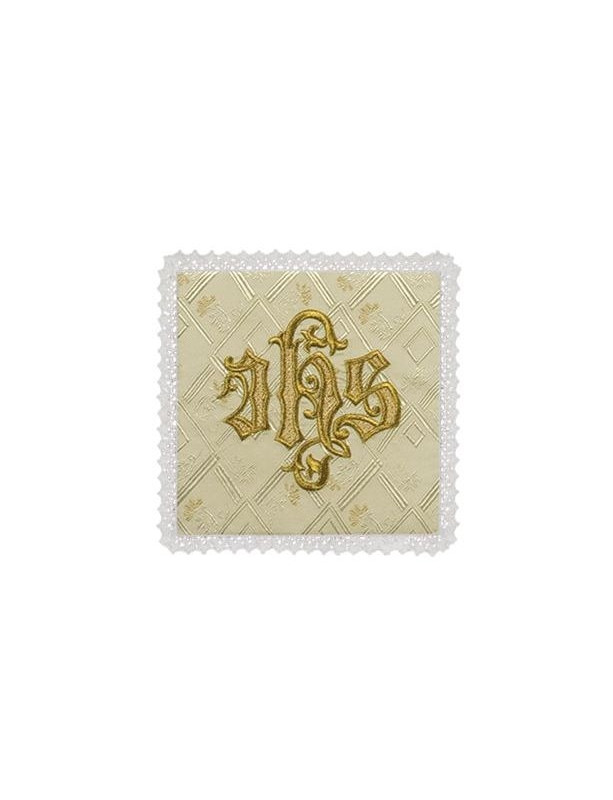 Calice écru motif IHS
