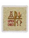 Chalice pall Lumen Christi