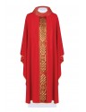 Chasuble richly embroidered - red (H156)