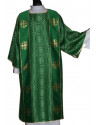 Dalmatic color green - Jerusalem crosses