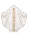 Chasuble Embroidered Cross - ecru (H175)