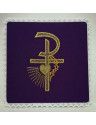 Purple chalice pall