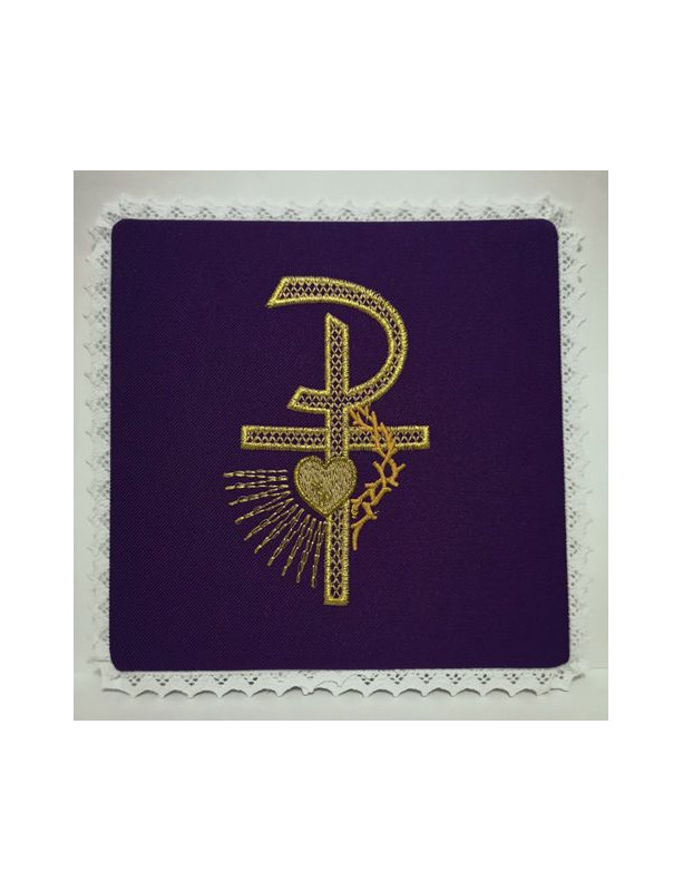 Palla di calice riccamente ricamata