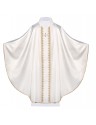 Chasuble Embroidered Cross - ecru (H181)