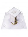 Chalice linen set embroidered with IHS (22H)