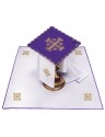 Chalice linen set embroidered -Jerusalem Cross (32H)