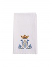 Chalice linen set embroidered Marian pattern (59H)