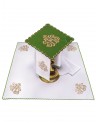 Chalice linen set embroidered - IHS (34H)