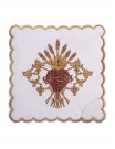 Chalice linen set embroidered Heart of the Lord Jesus (66H)
