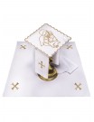 Chalice linen set embroidered Holy Family (39H)