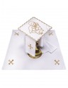 Chalice linen set embroidered Holy Family (39H)