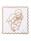 Chalice linen set embroidered Holy Family (39H)