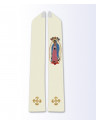 Stole with the image of Our Lady of Guadalupe